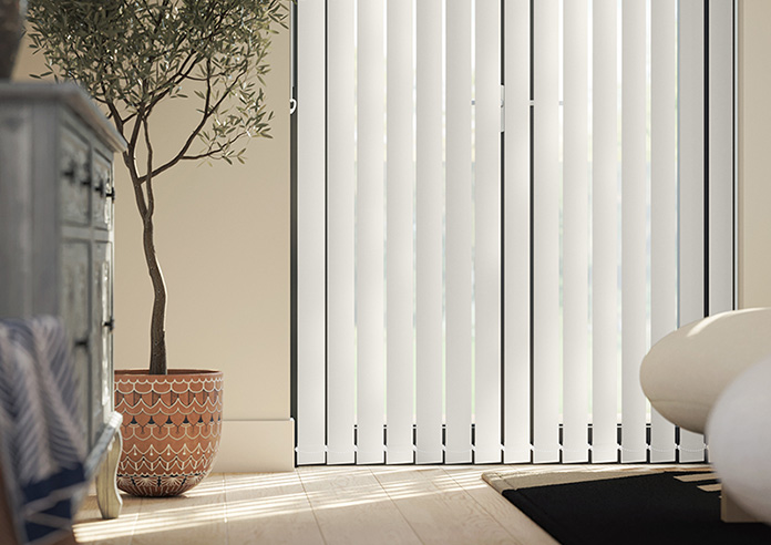 Toulouse (Blackout), Textured Grey - Vertical Blind - Image 5